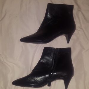 NWOT Nine West Leather Booties 7m